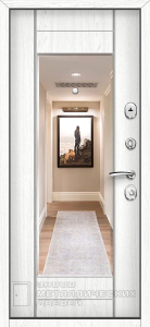 Фото «Дверь с зеркалом №49»  в Серпухову